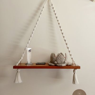 Macrame shelf 