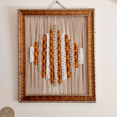 Macrame frame 