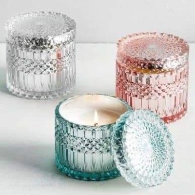 Resin mold candles