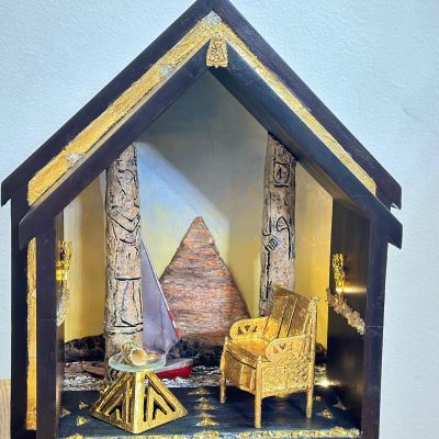 Decor inspired by ancient Egyptian civilization