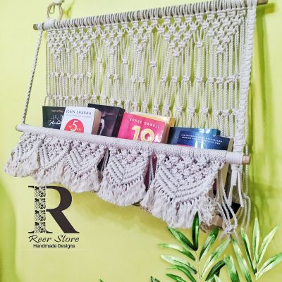 Macrame Book holder 