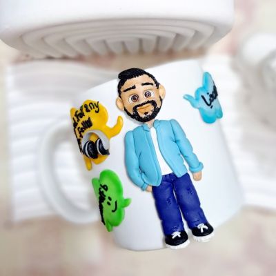 mug polymer clay