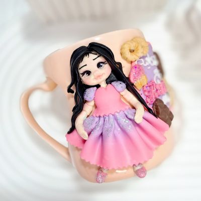 mug polymer clay