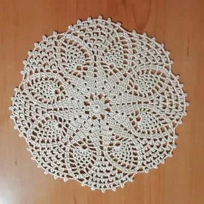 Crochet tablecloth 