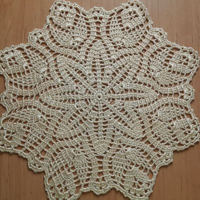 Crochet tablecloth 