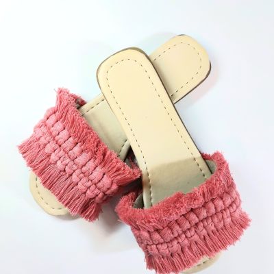 Fuchsia slippers 