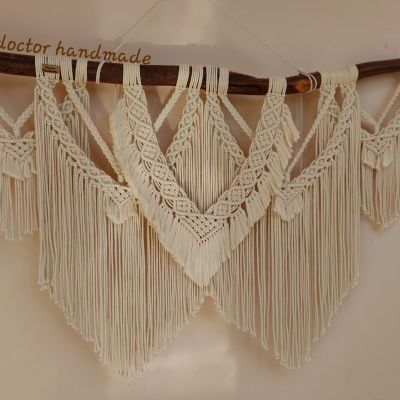 Large boho macrame wall hanging