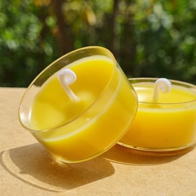 Vanilla Beeswax Scented Tealight Mini Candle 