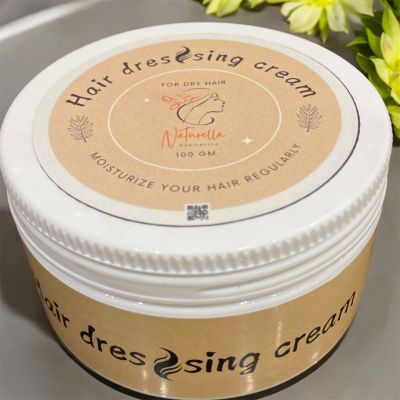 Hair dressing cream for normal and dry hair