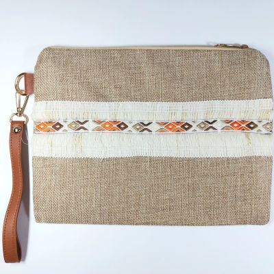 Linen clutch 2