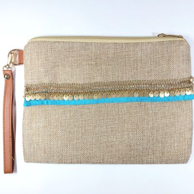 Linen clutch 3