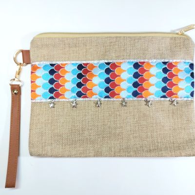 Linen clutch 4