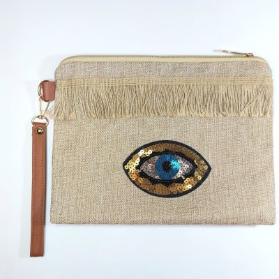 Linen clutch 10