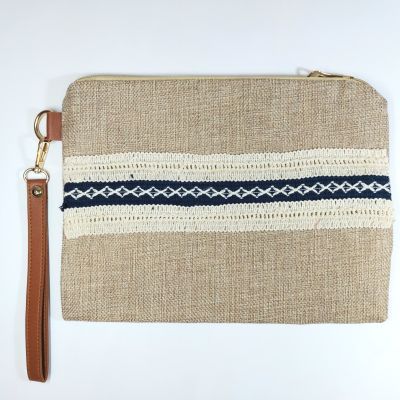 Linen clutch 11