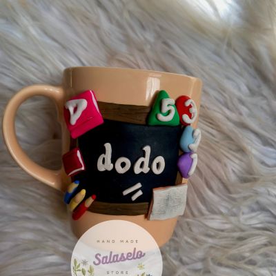 Polymer clay mug