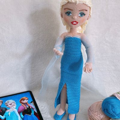 Elssa amigurumi