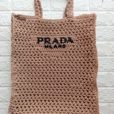 Beach crochet bag 