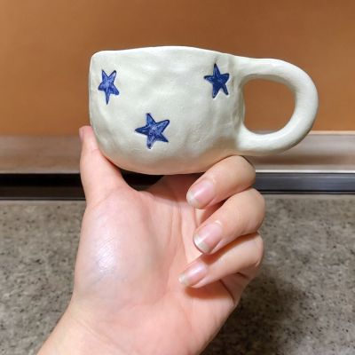 Handmade porcelain mug 