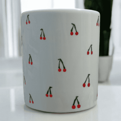 Porcelain mug