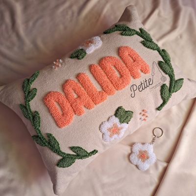 Personalized name cushion 