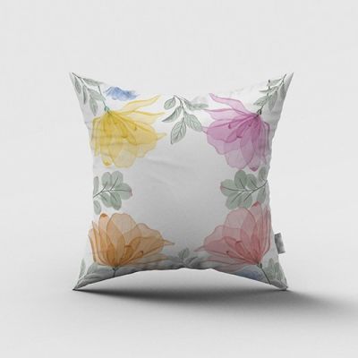 Flower Petals Cushion Cover