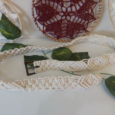 macrame belt