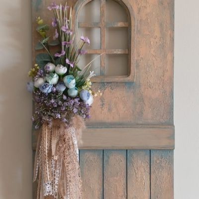   Vintage Flower  door tablue 