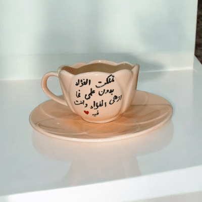 Porcelain mug 