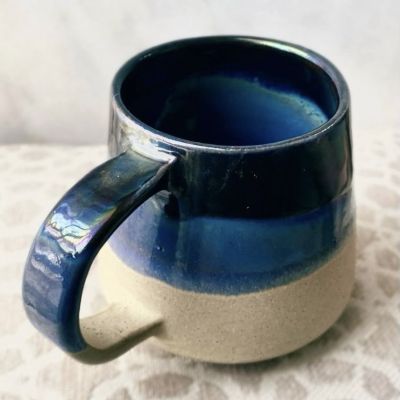 Pottery Mug: Midnight Blue