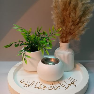  unique set with a planter pot in an elegant design for an ideal home