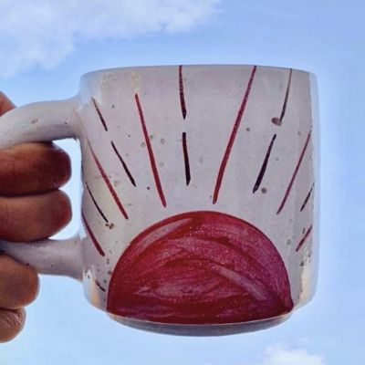 Pottery Mug: Sunshine