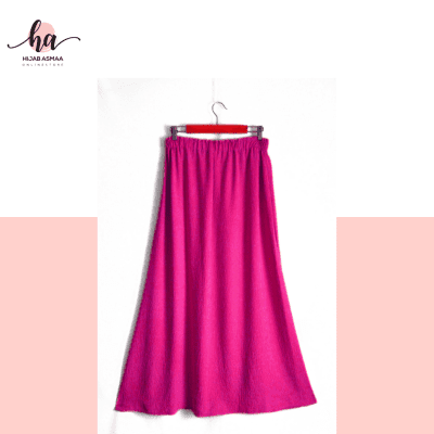 Fuchsia Modest Skirt