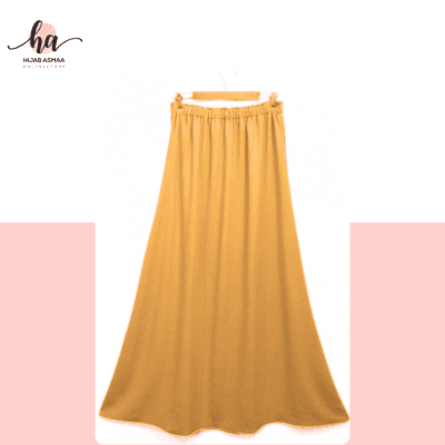 Yellow Modest Skirt