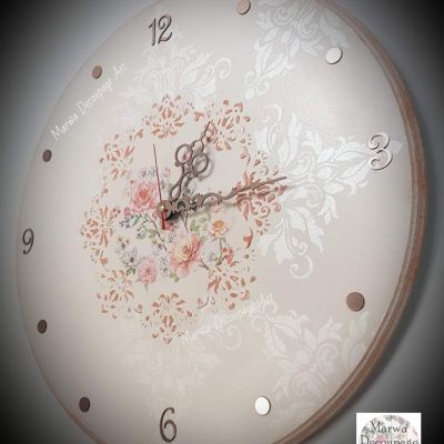 Wall clock size 50 cm