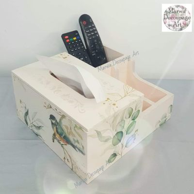 Tissue box & organizer