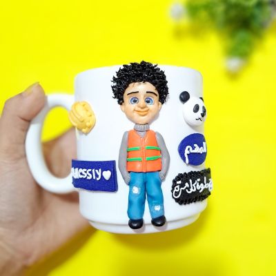 mug polymer clay 