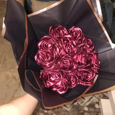 Satin rose bouquet