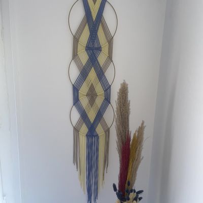 Macrame wall decoration