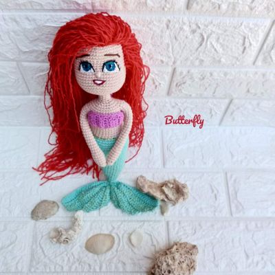 Amigurumi Mermaid doll 