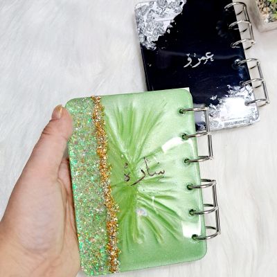 Resin notebook 