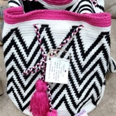 Tapestry bag (zigzag) 