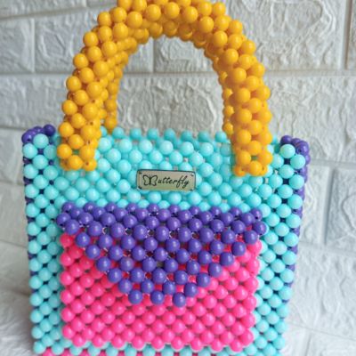 Colorful beads bag 