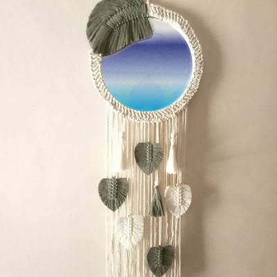 Macrame mirror 