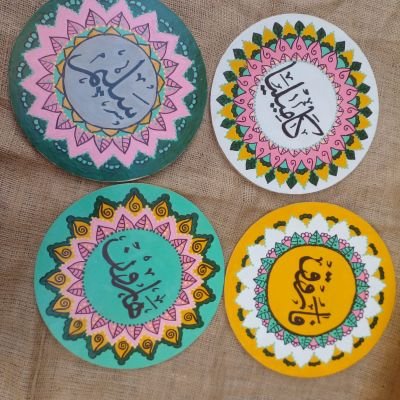 wooden decorative plates by names