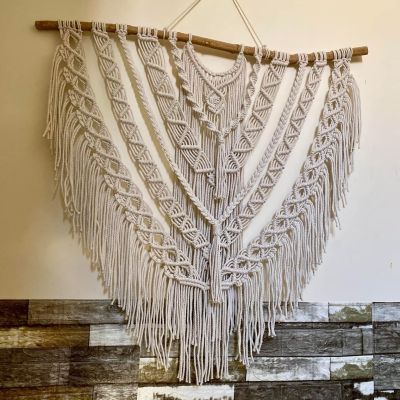 Large macrame wall hanging 