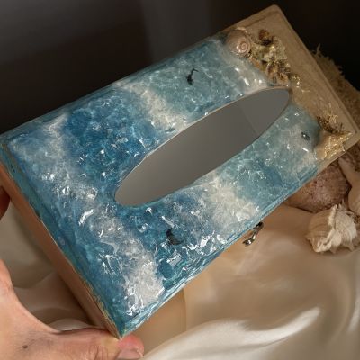 Resin tissue box 