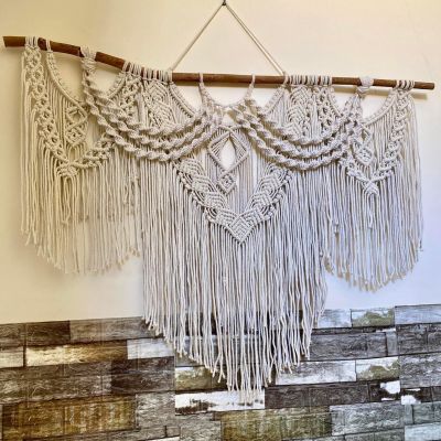 Large macrame wall hanging 