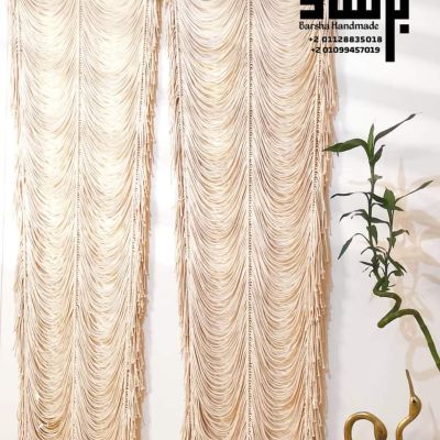 macrame curtain