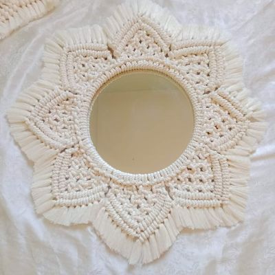 Macrame Mirror 