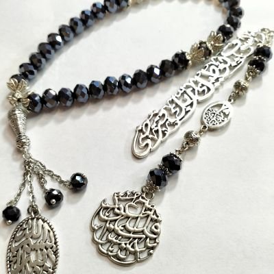 33 crystal rosary with Quran dividers